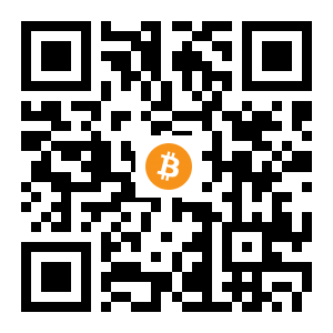 bitcoin:1BfVU95tuUgWKbtwDkDQurgBYWZYbuEMwx black Bitcoin QR code