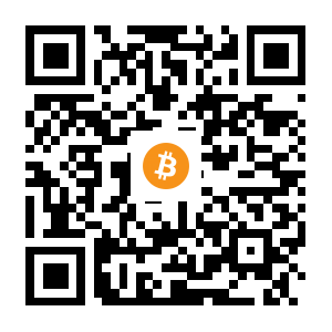 bitcoin:1BiRJbWcSzDivKtrvJta46vccvzLHgJkNm black Bitcoin QR code