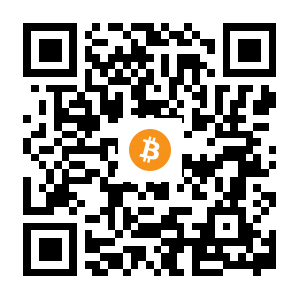 bitcoin:1BjWssE7C9JrfktvMScyNHMk4oYmeR9CEa black Bitcoin QR code