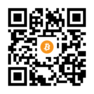 bitcoin:1BkpPHz11q5DKjCk6ir5xcnHoyrT1EoaT8 black Bitcoin QR code