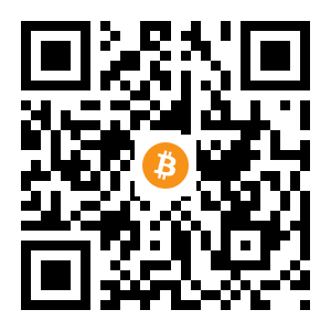 bitcoin:1BktTadtVgMLdszdHur7QMnsqFwbqzBVTR black Bitcoin QR code