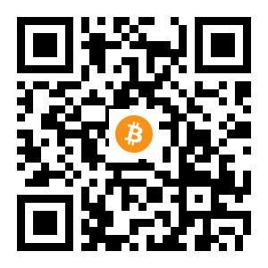 bitcoin:1BmqcHetgNzEcxHxuYDNWJwzNNQYRZCGhb black Bitcoin QR code