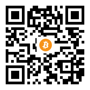 bitcoin:1Bn8jmAMoAZvvh9GnV1rxFAcw8rhATvcML black Bitcoin QR code