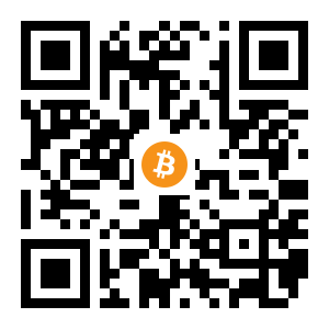bitcoin:1BnCzSDuf7oNQ9qHKLVptX5es4L4o8pDYH black Bitcoin QR code