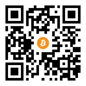 bitcoin:1BnL3tW8Epw85bMKPDbhakeqDxDwGjY8EZ black Bitcoin QR code
