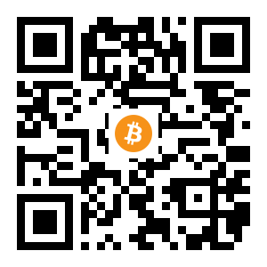 bitcoin:1BnoLHqib8GkKi9MiSYQQnuz6E3jiLyGxV black Bitcoin QR code