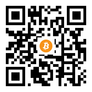 bitcoin:1Bo1CJmm1iQwPsYQLR8hte5unucGiWktp3 black Bitcoin QR code