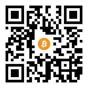 bitcoin:1Bo3TVQBn9xYK7uWc9L9aEUL2CV8H5q4Jj black Bitcoin QR code