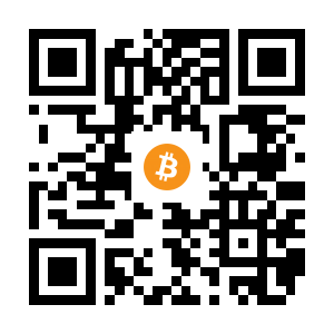 bitcoin:1BqAexocEWsUGwnbzYt7evtthnDYSNizTD black Bitcoin QR code