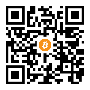 bitcoin:1BqgGBniYHqQAcZztYfNtRgRXkjU8oq3db black Bitcoin QR code