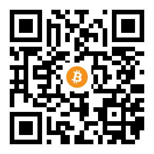 bitcoin:1BsLwZ7mKMbc3UidGCCkv126ALMDJL1cYp black Bitcoin QR code