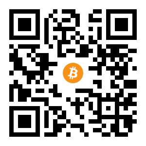 bitcoin:1BsMH5WF3FYsSFpDoMRaEo8C7KxQ6R8YQ3 black Bitcoin QR code