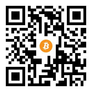 bitcoin:1BsSUU91tCHhRh1qpLQecisZQtRrWRpdi5 black Bitcoin QR code