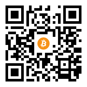 bitcoin:1Bst94qikK1UYXUEHVgV4VbQKRYcjpgqbu black Bitcoin QR code