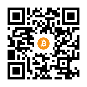 bitcoin:1BsyZcTHoLb67M2FyW4FUQvAavfQ63ogte black Bitcoin QR code