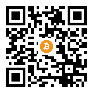 bitcoin:1BtRN9pkWYKsFGXJrVqjfaAFn6SHSE1zme black Bitcoin QR code