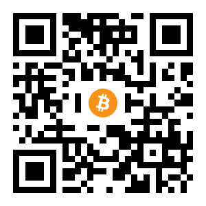 bitcoin:1Btc9bQ1r7QG7DJM3M1k3jK7UYRbYEPDCg black Bitcoin QR code