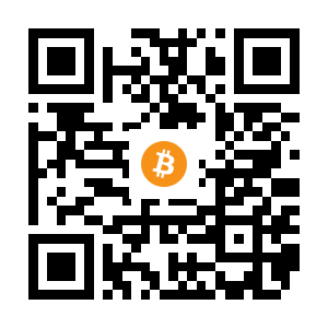 bitcoin:1BtcC29Zi7VERzGSoq63n6BskFPWoG4YZt black Bitcoin QR code