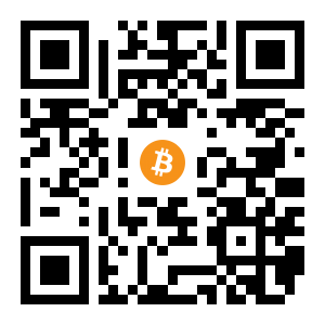 bitcoin:1BtcaRZ2Y34bFmLsepMwLrKqPeXPTfsVcC black Bitcoin QR code