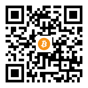 bitcoin:1BtsaYuDRDWqMhbJ99L9DkiUJgDjqFBYkV black Bitcoin QR code