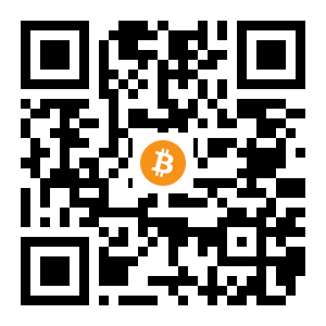 bitcoin:1BupRHpY1fsmBE1XADwGr2SpMV1E2MdB6N black Bitcoin QR code