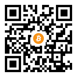 bitcoin:1BvGpNSv2c68tAXctwpPpSGKKgnmkEw7pb black Bitcoin QR code
