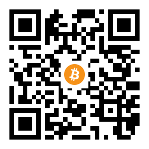 bitcoin:1BvXt5PuEKLMV6iELLviqwTtdVuL6xG2yZ black Bitcoin QR code