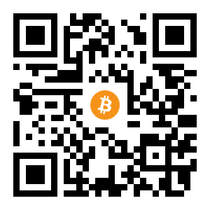 bitcoin:1Bw5HL1RVF5CNzVWbV81XSKZAEAAVfph6r black Bitcoin QR code