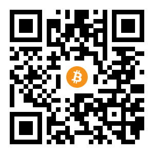 bitcoin:1BwDW9n4uZdkWwDbHxviFkqyrnQQUjdJUw black Bitcoin QR code