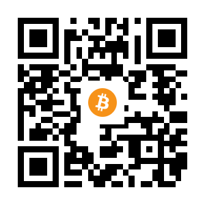 bitcoin:1BxDAEkVSxpoePBkyvk7YyMag2WHJnsmDE black Bitcoin QR code
