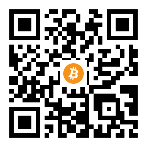 bitcoin:1BxZCStd76fzQnkN48qWJdkMnn1jmLXTMq black Bitcoin QR code