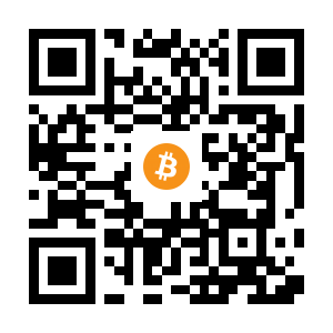 bitcoin:1C25QWXR9NCCV65zo26QhKkCYzZtrEs9j9 black Bitcoin QR code