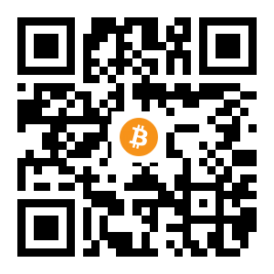 bitcoin:1C27WXtXCwE9UXV3fEyx6ENY5gAGUCMPhn black Bitcoin QR code
