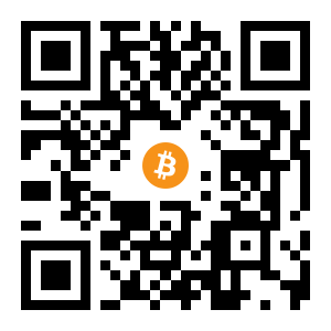 bitcoin:1C2AU1ha6am1K3zosyBVNPLrJcU21hDcd6 black Bitcoin QR code