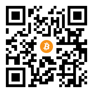 bitcoin:1C2YNv52F5FdmCtBnf3w5MkWZDcuxZ6mA9 black Bitcoin QR code