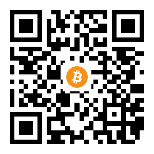 bitcoin:1C34716mgcsXd76DRrLzDnfLrU1kZrgxVg black Bitcoin QR code