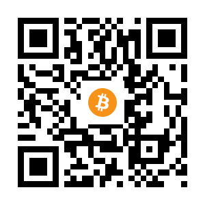 bitcoin:1C35atxUUDBWc81eCK54dZhjkWWmUGQCAz black Bitcoin QR code