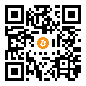 bitcoin:1C3Hs7VejyETNNwVohyLbRj2s6EdYque2C black Bitcoin QR code