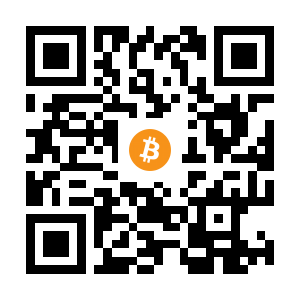 bitcoin:1C3TK4gLTGrZxDNcwtVKxoy5U419hVpPvj black Bitcoin QR code