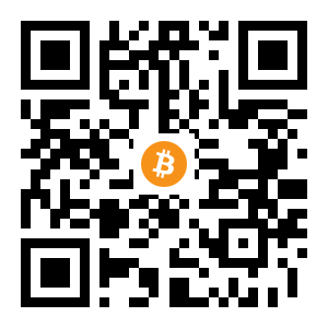 bitcoin:1C4ZAbiV8xXnVqwNPREyCR8x23tyu16Sev black Bitcoin QR code