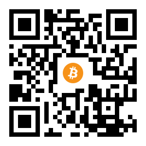 bitcoin:1C4ytyfB985Wcjxv4ub5ZELrBeRXEJbTV7 black Bitcoin QR code