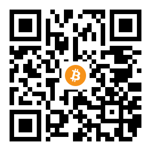 bitcoin:1C5eSE15qvwy2atGgjYSJ2J2c1X8yZKdho black Bitcoin QR code