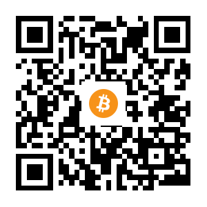 bitcoin:1C5wjRyHh87bRP12zReDmfqqX1y3H6Ax5f black Bitcoin QR code