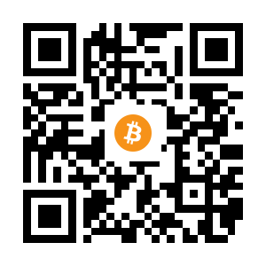 bitcoin:1C6Aw8DRM5VzSPks3W7Gbney8z29PgqMLh black Bitcoin QR code