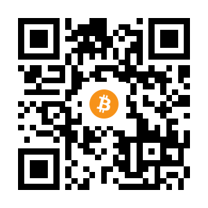 bitcoin:1C6JeU3cHAjHa5UmLULm5G8t6hhJEDC4UW black Bitcoin QR code