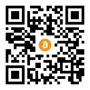 bitcoin:1C6zNmdELN4c33bSvSsB6YorroUZBB3xzA black Bitcoin QR code