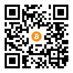 bitcoin:1C7EA9DcJ8vg8AU7mzPzBdskb4DJzji2LF black Bitcoin QR code