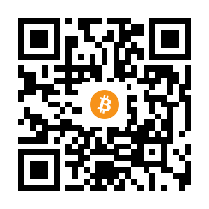 bitcoin:1C7dQu2VSwRYPFoYiEGKNtjHF9STvSSRjF black Bitcoin QR code