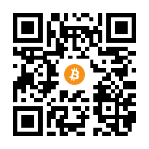 bitcoin:1C8ddNb6rophSmYjv5uwuSv931brpwCX1d black Bitcoin QR code