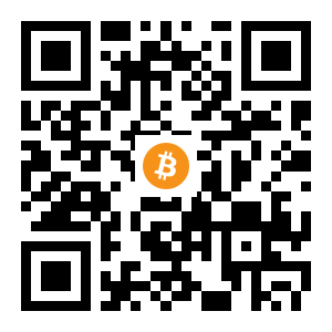 bitcoin:1C8fuM3k7rTJ13uxRLYvLh7Ceq4zf57zyC black Bitcoin QR code